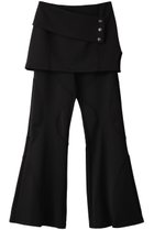 【プランク プロジェクト/PRANK PROJECT】のレイヤードパンツ / Layered pants BLK(ブラック)|ID:prp329100003327236