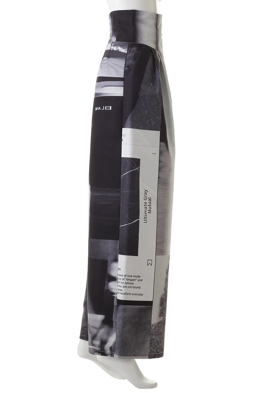 【プランク プロジェクト/PRANK PROJECT】のコラージュフォトハイウエストワイドパンツ 人気、トレンドファッション・服の通販 founy(ファニー) 　ファッション　Fashion　レディースファッション　Fashion for Women　パンツ　Pants & Trousers　シャーリング　Shirring, Ruched　フレア　Flare, Flared　other-3|ID: prp329100003335781 ipo3291000000035693703