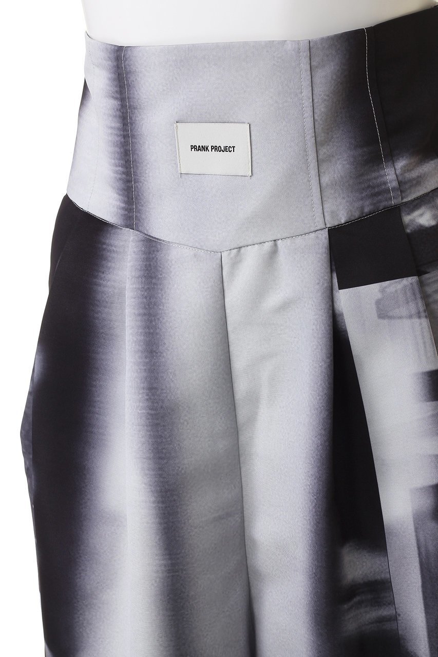 【プランク プロジェクト/PRANK PROJECT】のコラージュフォトハイウエストワイドパンツ 人気、トレンドファッション・服の通販 founy(ファニー) 　ファッション　Fashion　レディースファッション　Fashion for Women　パンツ　Pants & Trousers　シャーリング　Shirring, Ruched　フレア　Flare, Flared　other-5|ID: prp329100003335781 ipo3291000000035693705