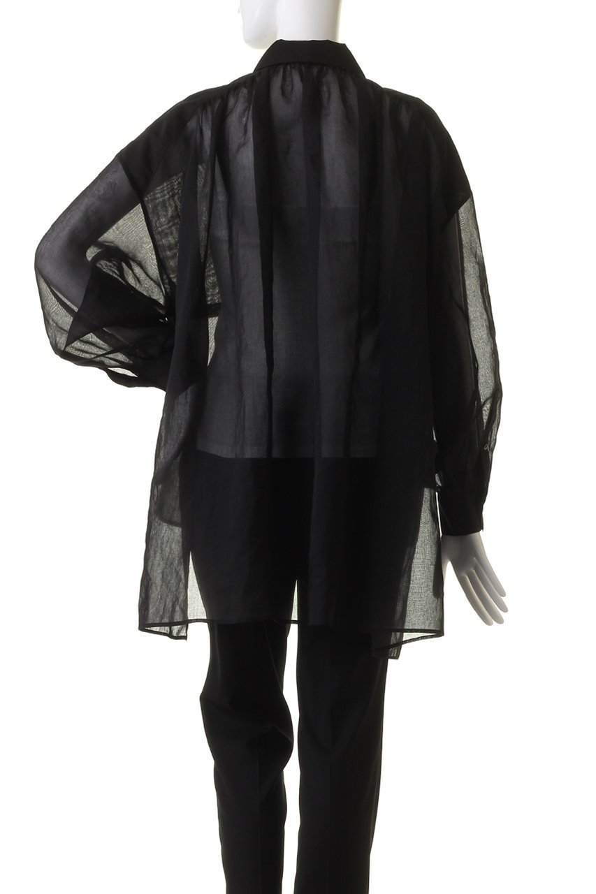 【アドーア/ADORE】のソフトオーガンジーブラウス 人気、トレンドファッション・服の通販 founy(ファニー) 　ファッション　Fashion　レディースファッション　WOMEN　トップス・カットソー　Tops/Tshirt　シャツ/ブラウス　Shirts/Blouses　ギャザー　Gather　スリーブ　Sleeve　セットアップ　Set Up　フロント　Front　ロング　Long　other-4|ID: prp329100003335811 ipo3291000000031459701