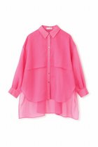 【アドーア/ADORE】のソフトオーガンジーブラウス 人気、トレンドファッション・服の通販 founy(ファニー) ファッション Fashion レディースファッション WOMEN トップス・カットソー Tops/Tshirt シャツ/ブラウス Shirts/Blouses ギャザー Gather スリーブ Sleeve セットアップ Set Up フロント Front ロング Long thumbnail ピンク|ID: prp329100003335811 ipo3291000000032062269