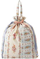 【イクコ/IKUKO】のシングルガーゼ花柄プリント巾着バッグ アイボリー|ID: prp329100003341139 ipo3291000000032862468