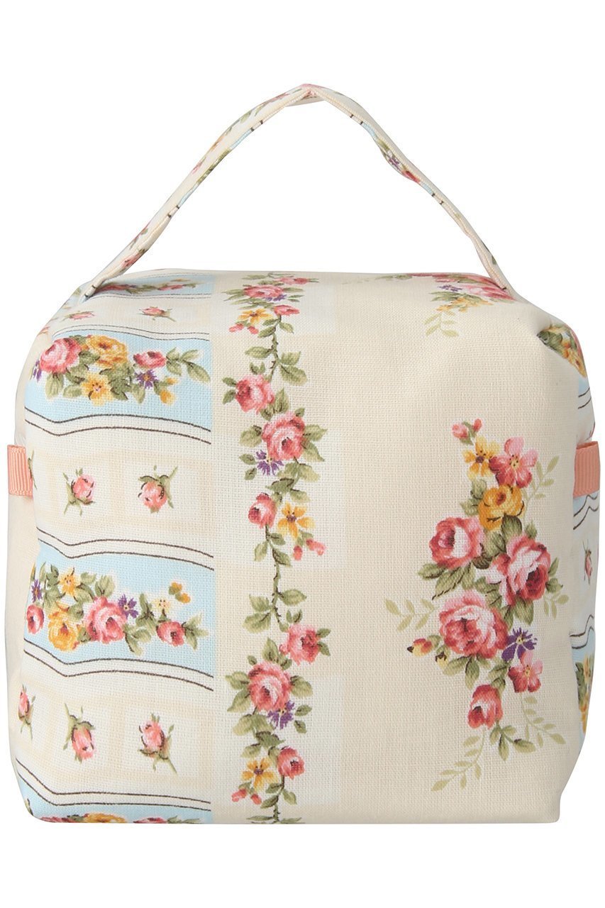 【イクコ/IKUKO】のシングルガーゼ花柄プリントメイクポーチ 人気、トレンドファッション・服の通販 founy(ファニー) 　ファッション　Fashion　レディースファッション　Fashion for Women　ポーチ&ミニバッグ　Pouches & Mini Bags　ハンド　Hand, Handmade　フォルム　Silhouette, Form　プリント　Print, Printed Pattern　ポーチ　Pouch, Small Case　エレガント 上品　Elegant　other-3|ID: prp329100003341140 ipo3291000000035483908