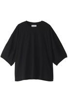 【ミディウミソリッド/MIDIUMISOLID】のsheer cocoon slv T Tシャツ ブラック|ID:prp329100003341154