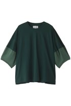 【ミディウミソリッド/MIDIUMISOLID】のsheer cocoon slv T Tシャツ グリーン|ID: prp329100003341154 ipo3291000000029988899