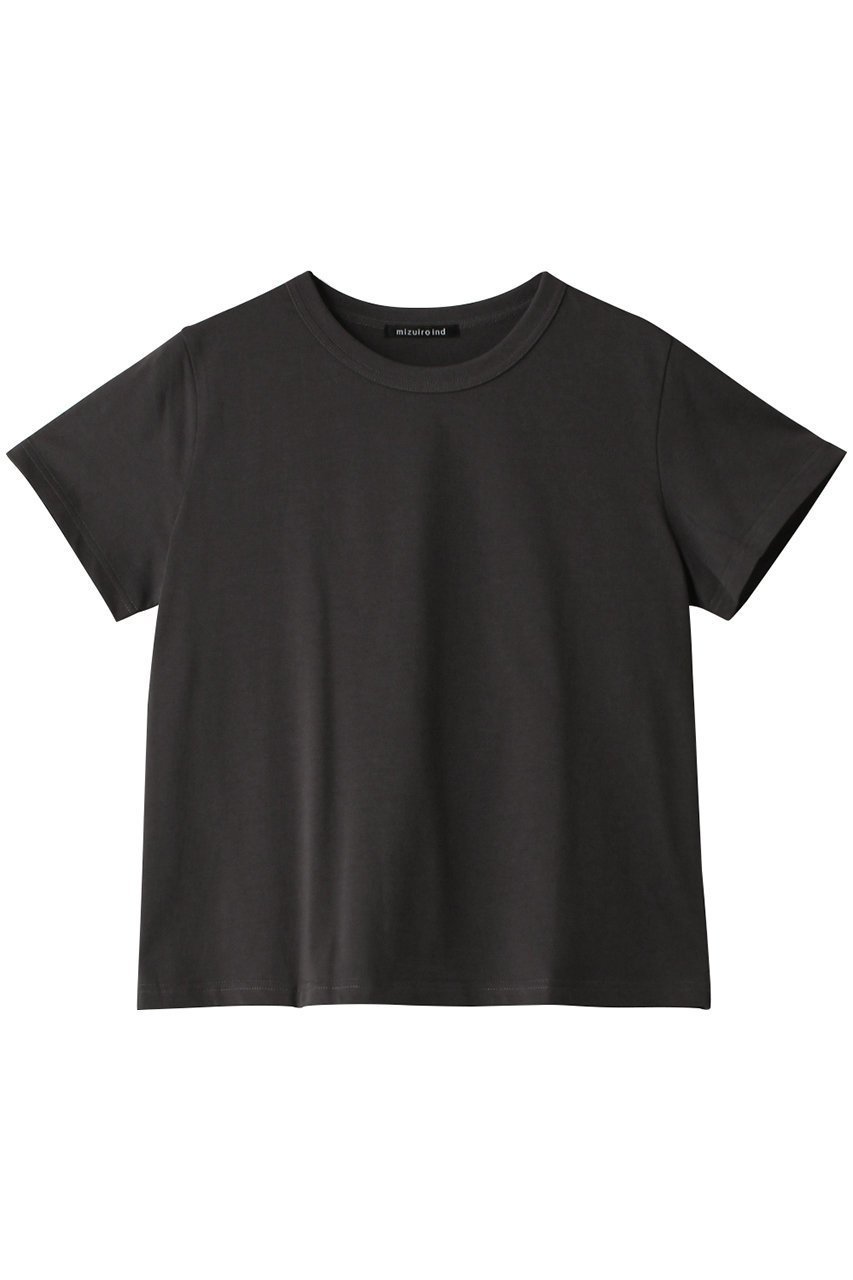 【ミズイロ インド/mizuiro ind】のbasic crew neck T Tシャツ インテリア・キッズ・メンズ・レディースファッション・服の通販 founy(ファニー) 　ファッション　Fashion　レディースファッション　WOMEN　トップス・カットソー　Tops/Tshirt　シャツ/ブラウス　Shirts/Blouses　ロング / Tシャツ　T-Shirts　カットソー　Cut and Sewn　インナー　Inner　コンパクト　Compact　ショート　Short　シンプル　Simple　スリーブ　Sleeve　定番　Standard　c.gray|ID: prp329100003341172 ipo3291000000026285430