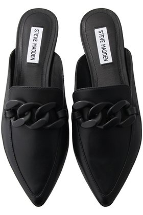 【スティーブマデン/STEVE MADDEN】のFLEUR チェーンフラットミュール 人気、トレンドファッション・服の通販 founy(ファニー) ファッション Fashion レディースファッション Fashion for Women サンダル Sandals, Summer Shoes チェーン Chain, Chain Strap ファブリック Fabric, Textile フラット Flat, Flat Shoes ミュール Mule, Backless Shoes モチーフ Motif, Design Theme エレガント 上品 Elegant 今季 This Season, Current Season |ID:prp329100003341183