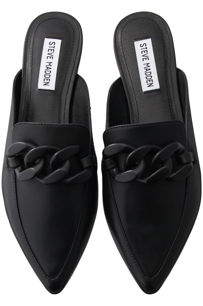 【スティーブマデン/STEVE MADDEN】のFLEUR チェーンフラットミュール 人気、トレンドファッション・服の通販 founy(ファニー) 　ファッション　Fashion　レディースファッション　Fashion for Women　サンダル　Sandals, Summer Shoes　チェーン　Chain, Chain Strap　ファブリック　Fabric, Textile　フラット　Flat, Flat Shoes　ミュール　Mule, Backless Shoes　モチーフ　Motif, Design Theme　エレガント 上品　Elegant　今季　This Season, Current Season　 other-1|ID: prp329100003341183 ipo3291000000032771502
