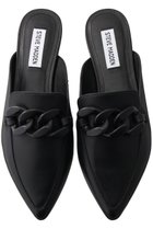 【スティーブマデン/STEVE MADDEN】のFLEUR チェーンフラットミュール 人気、トレンドファッション・服の通販 founy(ファニー) ファッション Fashion レディースファッション Fashion for Women サンダル Sandals, Summer Shoes チェーン Chain, Chain Strap ファブリック Fabric, Textile フラット Flat, Flat Shoes ミュール Mule, Backless Shoes モチーフ Motif, Design Theme エレガント 上品 Elegant 今季 This Season, Current Season thumbnail ブラック|ID: prp329100003341183 ipo3291000000032771503