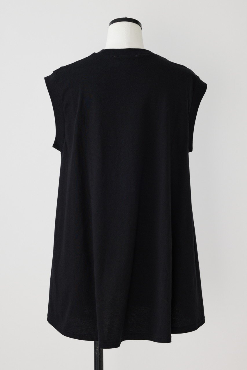 【ナゴンスタンス/nagonstans】のソフト天竺 ラウンドAラインT/T タンクトップ 人気、トレンドファッション・服の通販 founy(ファニー) 　ファッション　Fashion　レディースファッション　WOMEN　トップス・カットソー　Tops/Tshirt　キャミソール / ノースリーブ　No Sleeves　シャツ/ブラウス　Shirts/Blouses　ロング / Tシャツ　T-Shirts　カットソー　Cut and Sewn　キャミソール　Camisole　シンプル　Simple　タンク　Tank　フレア　Flare　ラウンド　Round　other-3|ID: prp329100003341209 ipo3291000000031407504