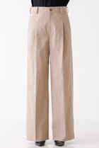 【デザイン ワークス/DESIGN WORKS】のリネンワイドパンツ モカ|ID: prp329100003341213 ipo3291000000032906439