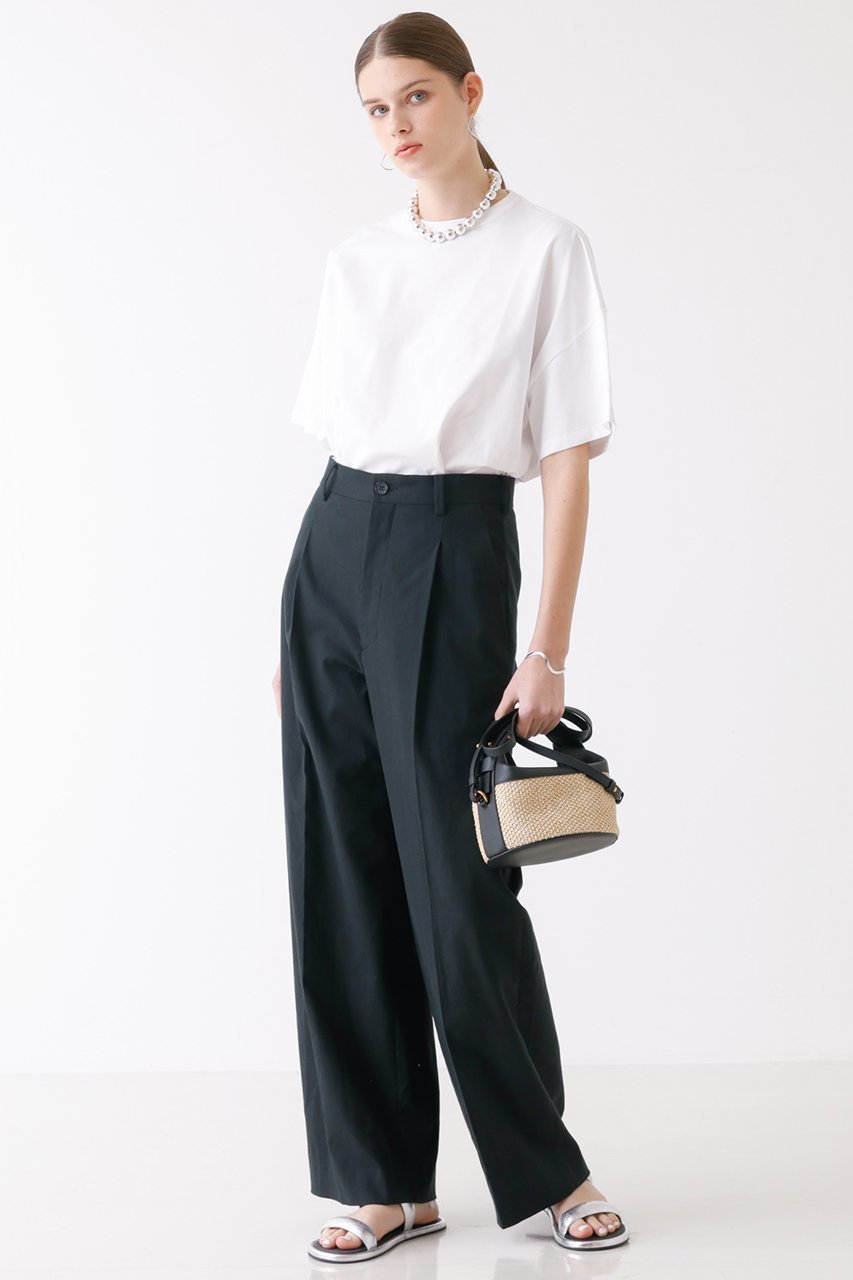 【デザイン ワークス/DESIGN WORKS】のリネンワイドパンツ 人気、トレンドファッション・服の通販 founy(ファニー) 　ファッション　Fashion　レディースファッション　Fashion for Women　パンツ　Pants & Trousers　リネン　Linen, Linen Fabric　other-3|ID: prp329100003341213 ipo3291000000032906447
