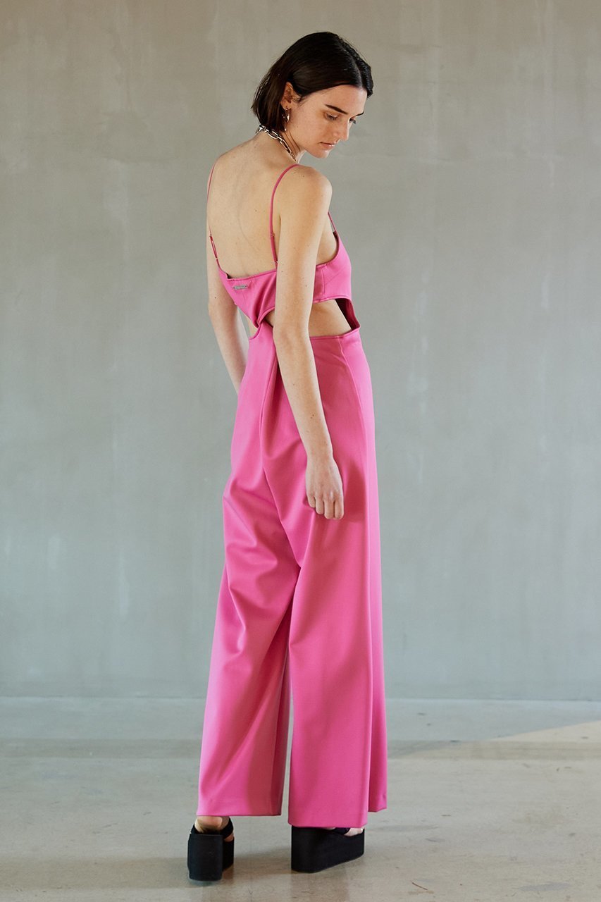 【プランク プロジェクト/PRANK PROJECT】のバックツイストオールインワン 人気、トレンドファッション・服の通販 founy(ファニー) 　ファッション　Fashion　レディースファッション　Fashion for Women　パンツ　Pants & Trousers　バッグ　Bags　インナー　Innerwear　スタイリッシュ　Stylish, Fashionable　ツイスト　Tweed, Tweed Fabric　ラップ　Wrap, Wrap Design　ロング　Long, Long-Length　other-8|ID: prp329100003343447 ipo3291000000034423595