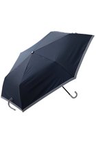 【ムーンバット/MOONBAT】のD-BTS ミニ ボーダーテープリボン晴雨兼用折りたたみ傘 ネイビー|ID:prp329100003343501