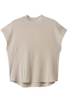 【スリー ドッツ/three dots】のダブルガーゼ モックネックTシャツ 人気、トレンドファッション・服の通販 founy(ファニー) ファッション Fashion レディースファッション Fashion for Women トップス・カットソー Cut & Sew Tops シャツ・ブラウス・オフィスカジュアル Elegant Blouses & Button-Ups ロングTシャツ・Tシャツ Longline T-Shirts & Tees カットソー・ベーシックTシャツ Cut-and-Sewn Tops / Stretch Tees & Basics ショート Short, Short Length シンプル Simple, Minimal スリーブ Sleeve, Long Sleeve / Short Sleeve ダブル Double, Double-Breasted モックネック Mock Neck, Short Turtleneck thumbnail ベージュ|ID: prp329100003345341 ipo3291000000036662057