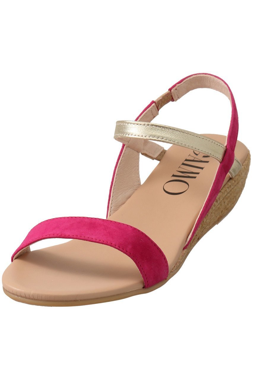 【エスメラルダ/Esmeralda】の【GAIMO】バイカラーストラップサンダル インテリア・キッズ・メンズ・レディースファッション・服の通販 founy(ファニー) 　ファッション　Fashion　レディースファッション　Fashion for Women　サンダル　Sandals, Summer Shoes　デニム　Denim, Jeans Material　夏　Summer　春　Spring　S/S・春夏　SS, Spring/Summer, Warm Season　ピンク|ID: prp329100003345398 ipo3291000000035568421