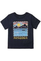 【パタゴニア/patagonia / KIDS】の【Baby&Kids】オーガニックサーティファイドコットングラフィックTシャツ Blue|ID: prp329100003345399 ipo3291000000022302722