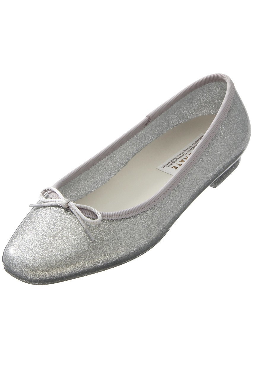 【テンパレイト/TEMPERATE】のEMMA GLITTER スクエアトゥ バレエシューズ(レイン対応) 人気、トレンドファッション・服の通販 founy(ファニー) 　ファッション　Fashion　レディースファッション　WOMEN　インソール　Insole　グリッター　Glitter　シューズ　Shoes　バレエ　Ballet　ラバー　Rubber　リボン　Ribbon　レイン　Rain　再入荷　Restock/Back In Stock/Re Arrival　定番　Standard　other-4|ID: prp329100003345407 ipo3291000000031269127