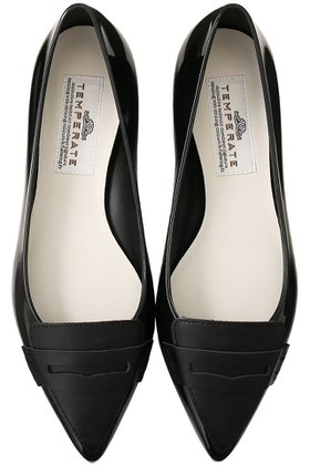 【テンパレイト/TEMPERATE】のTAMARA ローファーライク ポインテッドパンプス(レイン対応) 人気、トレンドファッション・服の通販 founy(ファニー) ファッション Fashion レディースファッション Fashion for Women インソール Shoe Insole クラシカル Classical, Vintage-Inspired シューズ Shoes, Footwear ポインテッド Pointed Toe, Sharp Toe ラバー Rubber, Rubber Sole レイン Rain, Rainproof 定番 Standard, Basic Item ビジネス 仕事 通勤 Business / Work / Commuting |ID:prp329100003345412