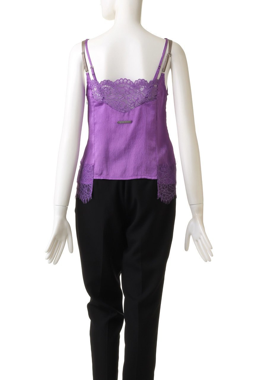 【プランク プロジェクト/PRANK PROJECT】のレースキャミトップス / Lace Camisole Tops 人気、トレンドファッション・服の通販 founy(ファニー) 　ファッション　Fashion　レディースファッション　WOMEN　トップス・カットソー　Tops/Tshirt　キャミソール / ノースリーブ　No Sleeves　シャツ/ブラウス　Shirts/Blouses　ロング / Tシャツ　T-Shirts　カットソー　Cut and Sewn　おすすめ　Recommend　キャミソール　Camisole　クール　Cool　サテン　Satin　スポーティ　Sporty　タンク　Tank　フェミニン　Feminine　ボトム　Bottom　レース　Race　エレガント 上品　Elegant　夏　Summer　other-4|ID: prp329100003345416 ipo3291000000031371531