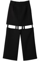 【プランク プロジェクト/PRANK PROJECT】のトリプルクロススカートパンツ / Triple Cloths Skirt Pants BLK(ブラック)|ID:prp329100003347175