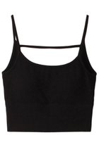 【クラネ/CLANE】のBACK STRAIGHT LINE BRA TOPS Tシャツ/カットソー ブラック|ID: prp329100003347199 ipo3291000000036989666