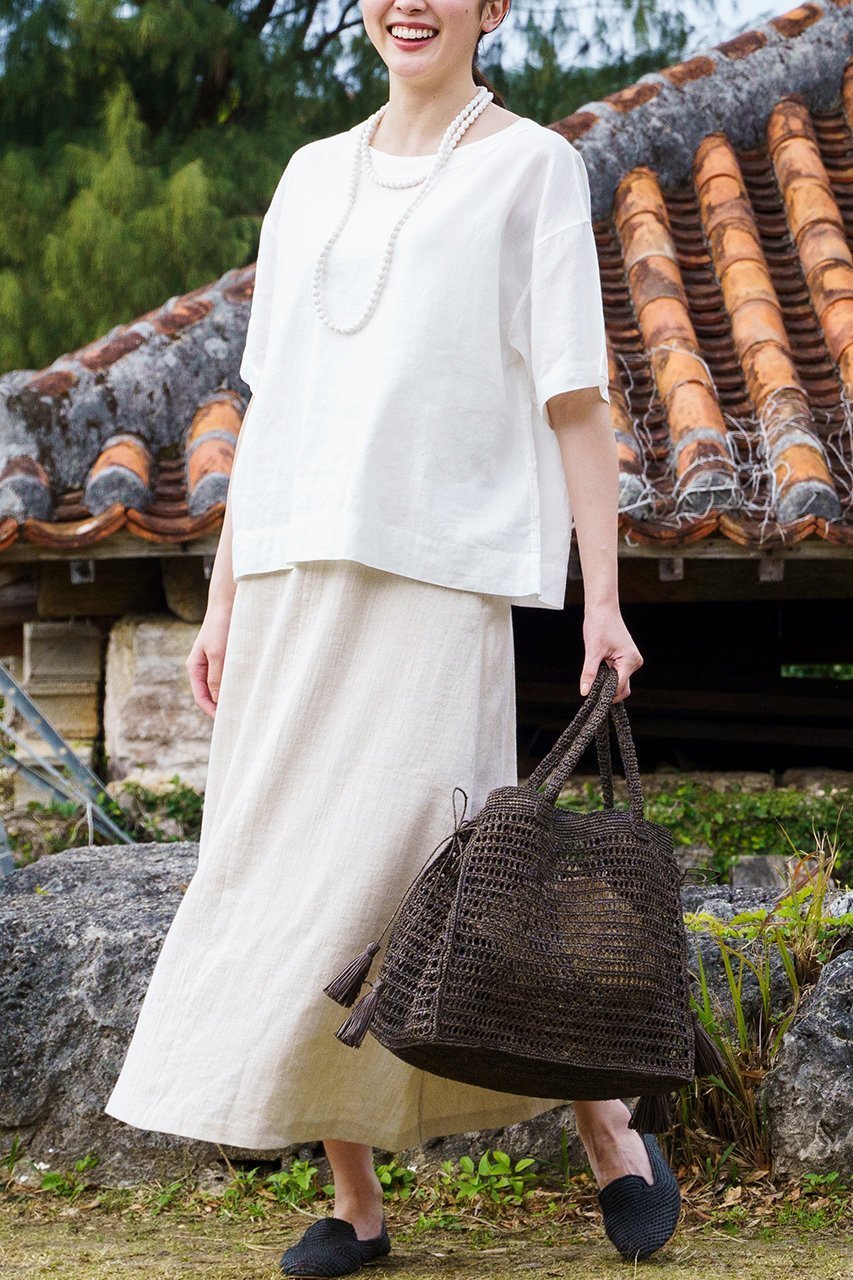 【プリスティン/PRISTINE】のラフィアメッシュボックスバッグ 人気、トレンドファッション・服の通販 founy(ファニー) 　ファッション　Fashion　レディースファッション　Fashion for Women　バッグ　Bags　タッセル　Tassel, Fringe　リゾート　Resort, Vacation Style　夏　Summer　春　Spring　S/S・春夏　SS, Spring/Summer, Warm Season　other-6|ID: prp329100003347212 ipo3291000000032797447