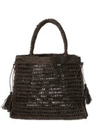 【プリスティン/PRISTINE】のラフィアメッシュボックスバッグ 人気、トレンドファッション・服の通販 founy(ファニー) ファッション Fashion レディースファッション Fashion for Women バッグ Bags タッセル Tassel, Fringe リゾート Resort, Vacation Style 夏 Summer 春 Spring S/S・春夏 SS, Spring/Summer, Warm Season |ID:prp329100003347212