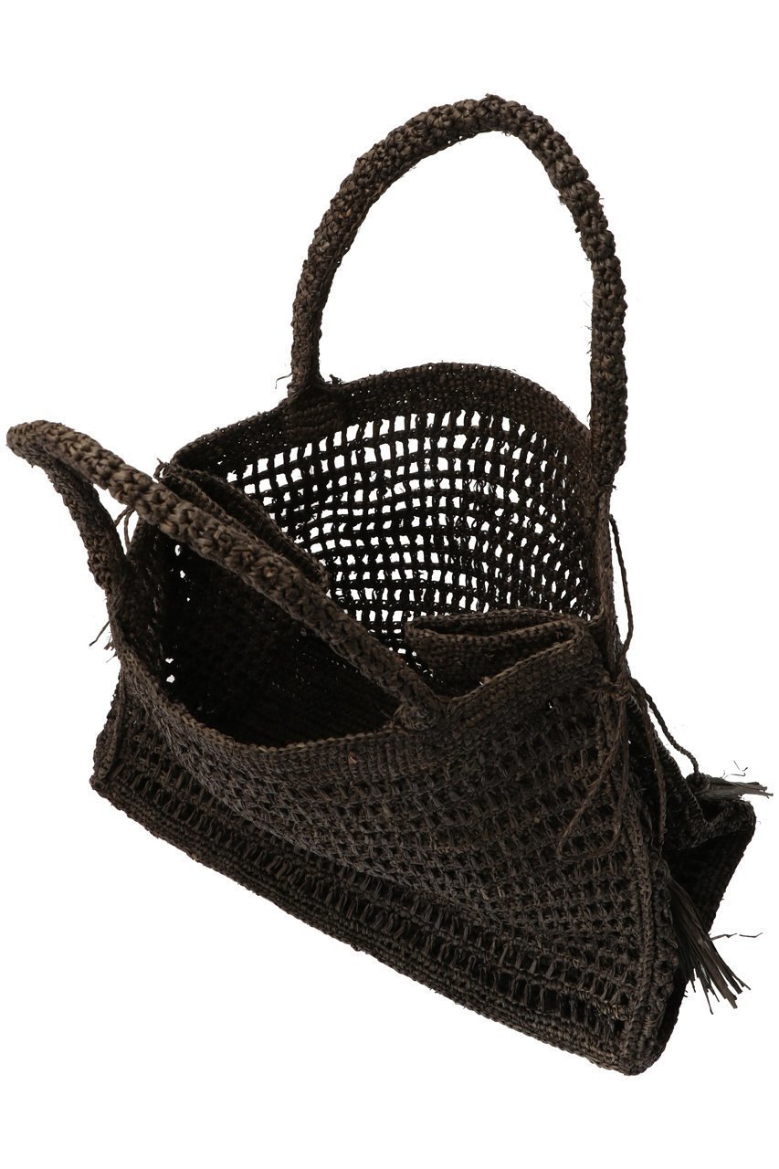 【プリスティン/PRISTINE】のラフィアメッシュボックスバッグ 人気、トレンドファッション・服の通販 founy(ファニー) 　ファッション　Fashion　レディースファッション　Fashion for Women　バッグ　Bags　タッセル　Tassel, Fringe　リゾート　Resort, Vacation Style　夏　Summer　春　Spring　S/S・春夏　SS, Spring/Summer, Warm Season　other-5|ID: prp329100003347212 ipo3291000000035692468
