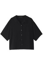 【ミズイロ インド/mizuiro ind】のhalf slv shirt シャツ ブラック|ID:prp329100003354391