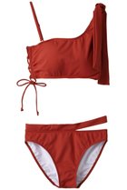 【レイール/Reir】の【San-ai Resort】Eco RibワンショルダーWアップ 人気、トレンドファッション・服の通販 founy(ファニー) ファッション Fashion レディースファッション Fashion for Women 水着 Swimwear レディース水着・ビーチウェア Swimwear & Beachwear アンダー Underwear Essentials ショルダー Shoulder, Shoulder Strap ショーツ Shorts, Short Pants スポーツ Sports, Activewear トレンド Trend, Trending Now ビーチ Beach, Seaside リボン Ribbon, Bow ワイヤー Wire, Wired Bra 水着 Swimsuit, Swimwear thumbnail オレンジ|ID: prp329100003361745 ipo3291000000035445939