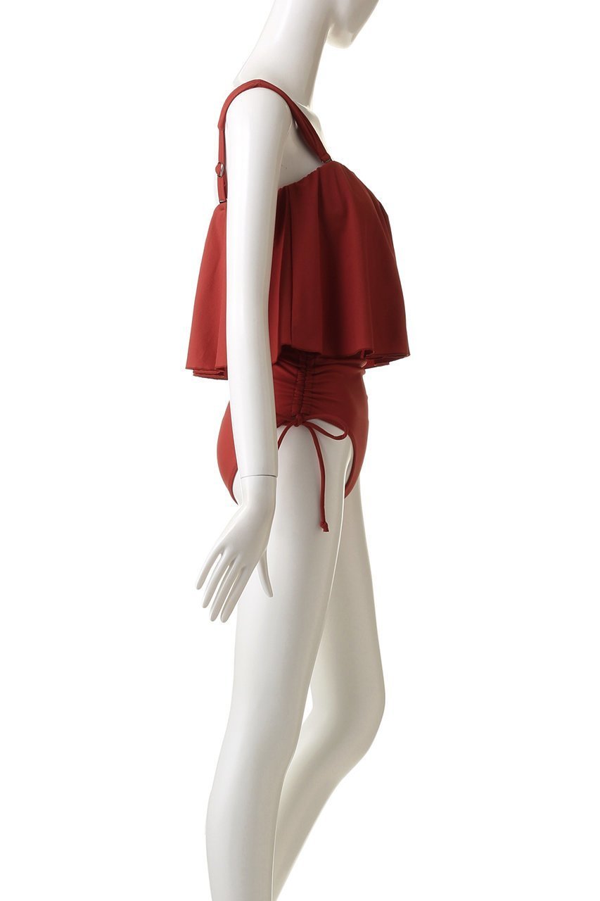 【レイール/Reir】の【San-ai Resort】Eco Ribワンピ見えビキニ 人気、トレンドファッション・服の通販 founy(ファニー) 　ファッション　Fashion　レディースファッション　WOMEN　水着　Swimwear　水着　Swimwear　ギャザー　Gather　ストレッチ　Stretch　スポーツ　Sports　セパレート　Separate　ビキニ　Bikini　フレア　Flare　ラップ　Wrap　リラックス　Relax　ワイヤー　Wire　水着　Swimsuit　other-3|ID: prp329100003361751 ipo3291000000031407067