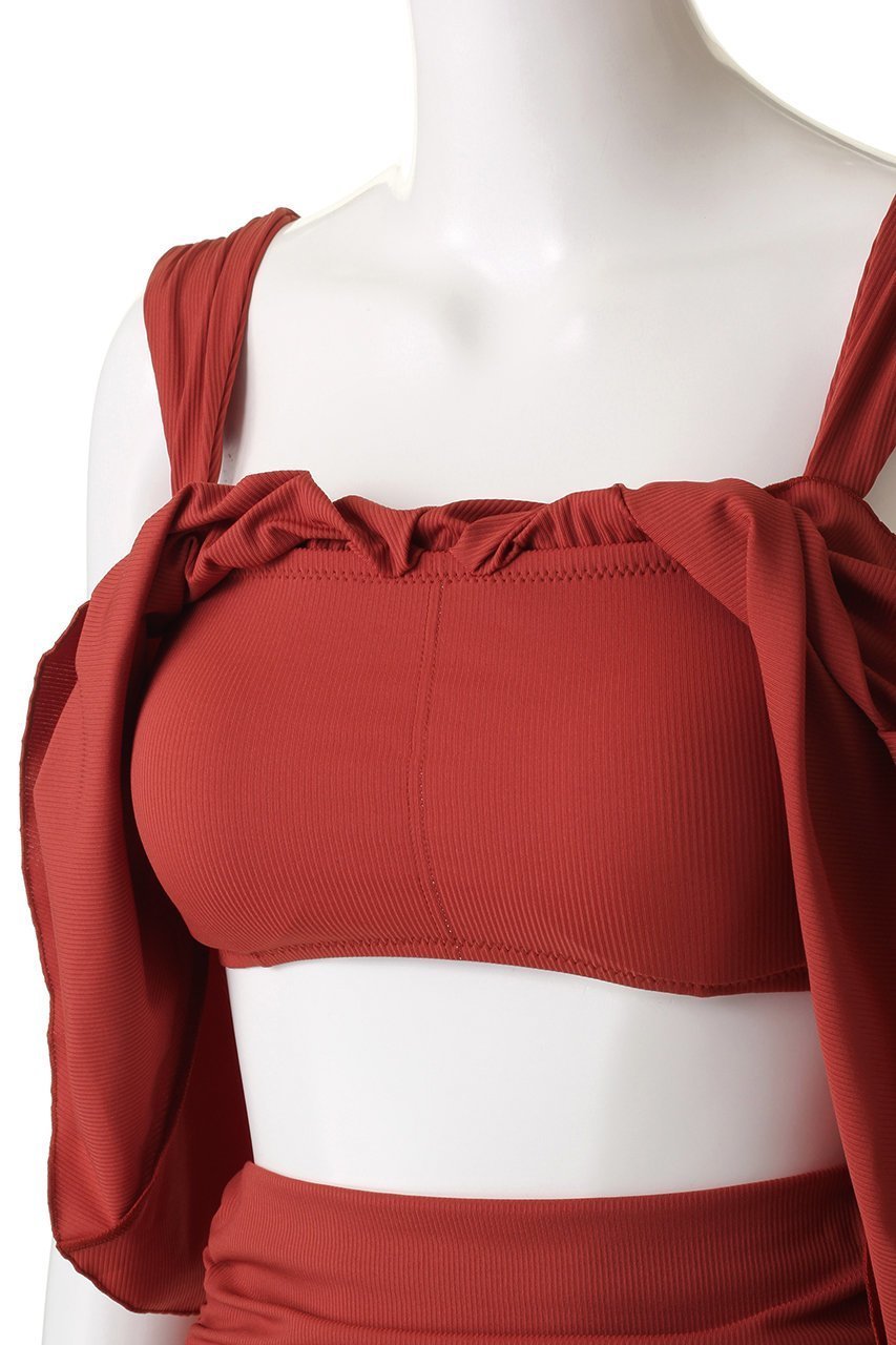 【レイール/Reir】の【San-ai Resort】Eco Ribワンピ見えビキニ 人気、トレンドファッション・服の通販 founy(ファニー) ファッション Fashion レディースファッション Fashion for Women 水着 Swimwear レディース水着・ビーチウェア Swimwear & Beachwear ギャザー Gathered, Ruffled ストレッチ Stretch, Stretchy Fabric スポーツ Sports, Activewear セパレート Separate, Two-Piece ビキニ Bikini, Two-Piece Swimsuit フレア Flare, Flared ラップ Wrap, Wrap Design リラックス Relax, Relaxed Fit ワイヤー Wire, Wired Bra 水着 Swimsuit, Swimwear other-6|ID: prp329100003361751 ipo3291000000035856626