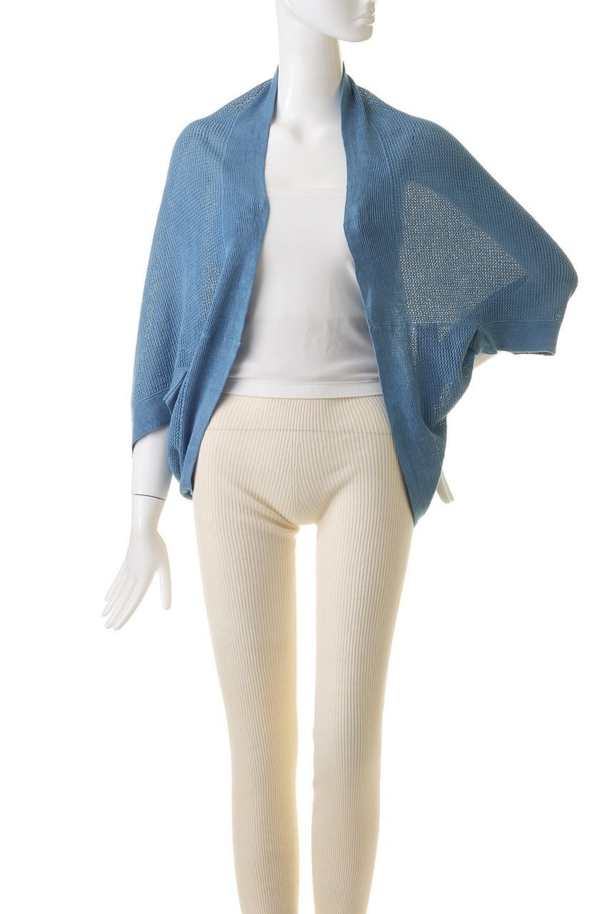 【プリスティン/PRISTINE】のリネンメッシュボレロ染 人気、トレンドファッション・服の通販 founy(ファニー) 　ファッション　Fashion　レディースファッション　Fashion for Women　トップス・カットソー　Cut & Sew Tops　ニット　Knit Tops & Sweaters　カーディガン・羽織り　Layered Style Cardigans　おすすめ　Recommended / Our Picks　カーディガン　Cardigan, Knitwear　キャミソール　Camisole, Spaghetti Strap Top　サマー　Summer, Summer Style　ノースリーブ　Sleeveless, No-Sleeve　ボレロ　Bolero, Short Cardigan　メッシュ　Mesh, Net Fabric　リネン　Linen, Linen Fabric　other-2|ID: prp329100003361761 ipo3291000000032959173