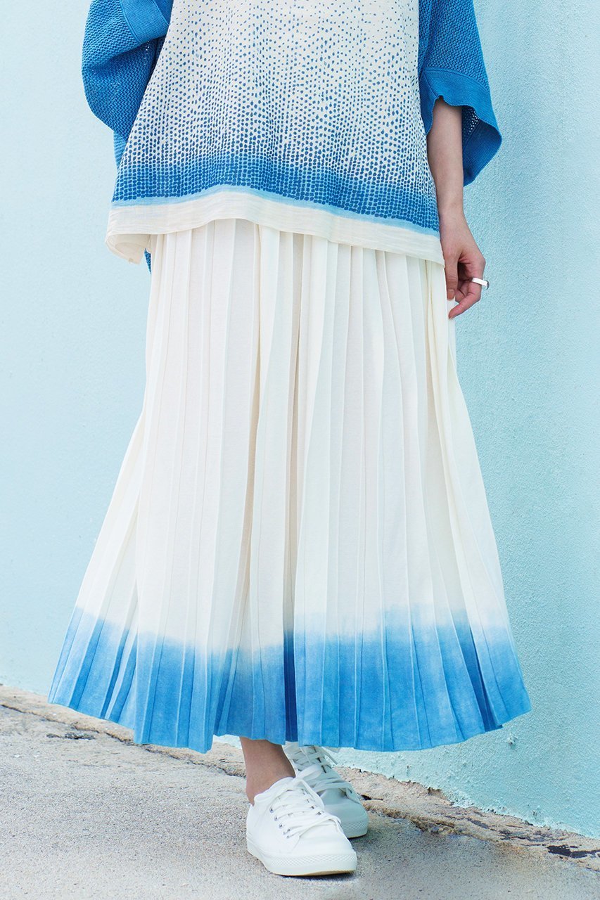 【プリスティン/PRISTINE】のニットプリーツスカートグラデ染 人気、トレンドファッション・服の通販 founy(ファニー) ファッション Fashion レディースファッション Fashion for Women スカート Skirts プリーツスカート / 上品フェミニンスタイル Pleated Skirts ロングスカート Long Skirts / Maxi & Midi Skirts グラデーション Gradient, Ombre プリーツ Pleats, Pleated ロング Long, Long-Length other-6|ID: prp329100003361762 ipo3291000000035814537