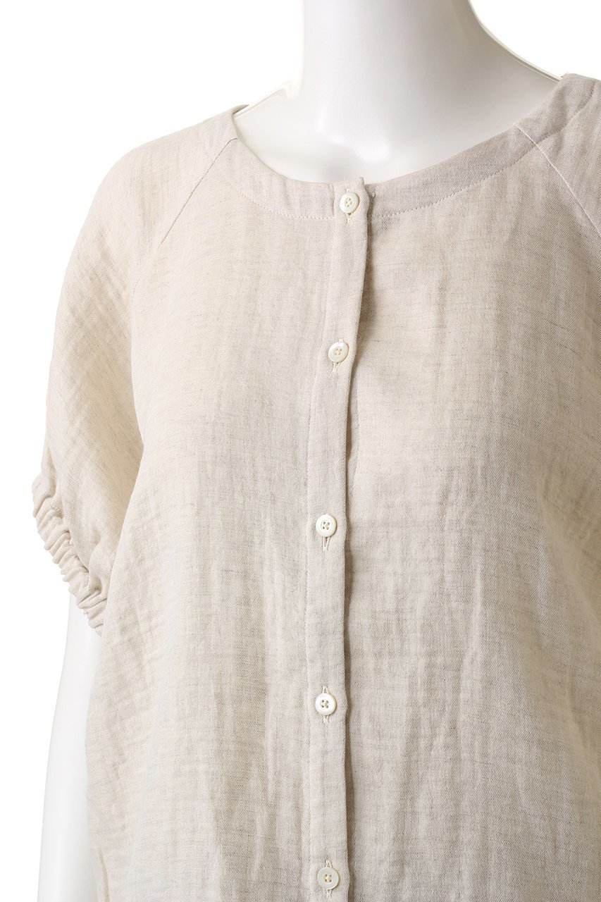 【プリスティン/PRISTINE】のCLパフスリーブPJ 人気、トレンドファッション・服の通販 founy(ファニー) 　ファッション　Fashion　レディースファッション　Fashion for Women　スリーブ　Sleeve, Long Sleeve / Short Sleeve　ダブル　Double, Double-Breasted　パジャマ　Pajamas, Sleepwear　リネン　Linen, Linen Fabric　夏　Summer　春　Spring　S/S・春夏　SS, Spring/Summer, Warm Season　other-5|ID: prp329100003361764 ipo3291000000032831880