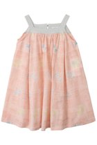 【ミナ ペルホネン/mina perhonen / KIDS】の【BABY】flaperhonen ワンピース 人気、トレンドファッション・服の通販 founy(ファニー) ファッション Fashion キッズファッション Fashion for Kids トップス・カットソー Cut & Sew Tops ワンピース Dresses ギャザー Gathered, Ruffled ベビー Baby, Babywear 夏 Summer 春 Spring S/S・春夏 SS, Spring/Summer, Warm Season thumbnail ライトピンク|ID: prp329100003361769 ipo3291000000036236085