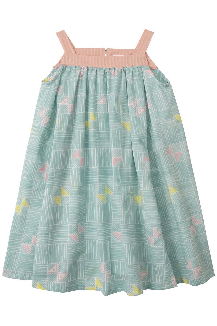 【ミナ ペルホネン/mina perhonen / KIDS】の【BABY】flaperhonen ワンピース インテリア・キッズ・メンズ・レディースファッション・服の通販 founy(ファニー) 　ファッション　Fashion　キッズファッション　Fashion for Kids　トップス・カットソー　Cut & Sew Tops　ワンピース　Dresses　ギャザー　Gathered, Ruffled　ベビー　Baby, Babywear　夏　Summer　春　Spring　S/S・春夏　SS, Spring/Summer, Warm Season　ライトブルー|ID: prp329100003361769 ipo3291000000036236087