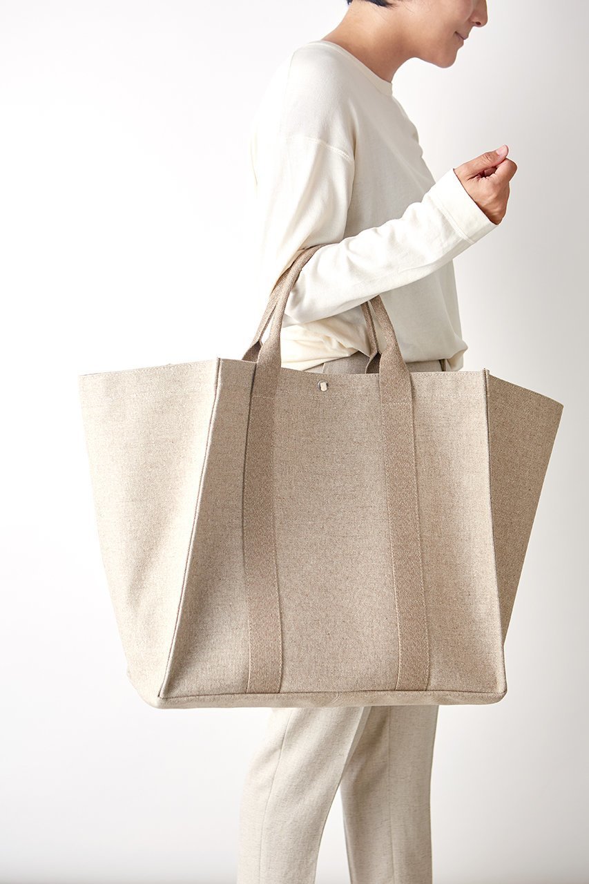 【フランソワレニエ/FRANCOIS RENIER】のLINOKO ラージトート 人気、トレンドファッション・服の通販 founy(ファニー) 　ファッション　Fashion　レディースファッション　Fashion for Women　バッグ　Bags　ユニセックス　Unisex, Genderless　コーティング　Coating, Coated Finish　トラベル　Travel, Travel Gear　バランス　Balance, Style Balance　ビッグ　Big, Oversized　リネン　Linen, Linen Fabric　旅行　Travel　other-2|ID: prp329100003361779 ipo3291000000032797469