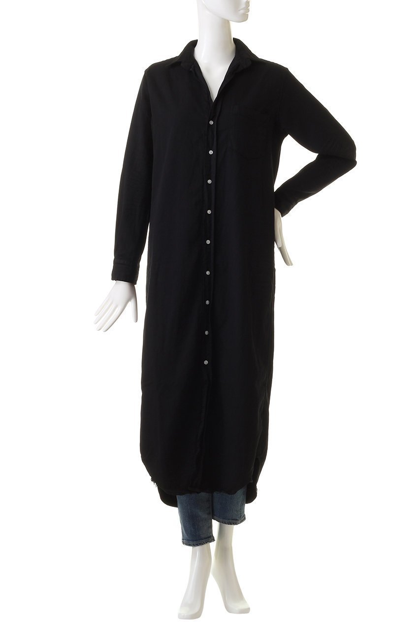 【フランク&アイリーン/Frank&Eileen】のRORY ストーンウォッシュドインディゴ ブラックデニムシャツ 人気、トレンドファッション・服の通販 founy(ファニー) 　ファッション　Fashion　レディースファッション　WOMEN　トップス・カットソー　Tops/Tshirt　シャツ/ブラウス　Shirts/Blouses　シンプル　Simple　スリーブ　Sleeve　ロング　Long　定番　Standard　羽織　Haori　other-2|ID: prp329100003361783 ipo3291000000031407278
