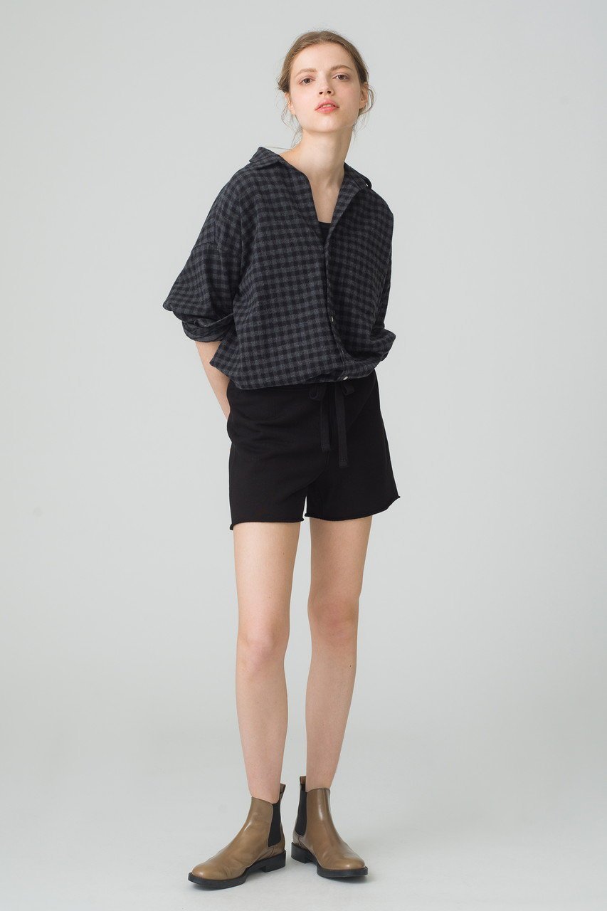 【フランク&アイリーン/Frank&Eileen】のTRIPLE FLEECE ドロストショートパンツ 人気、トレンドファッション・服の通販 founy(ファニー) 　ファッション　Fashion　レディースファッション　WOMEN　パンツ　Pants　ハーフ / ショートパンツ　Short Pants　ショート　Short　シンプル　Simple　定番　Standard　other-8|ID: prp329100003361789 ipo3291000000031407319