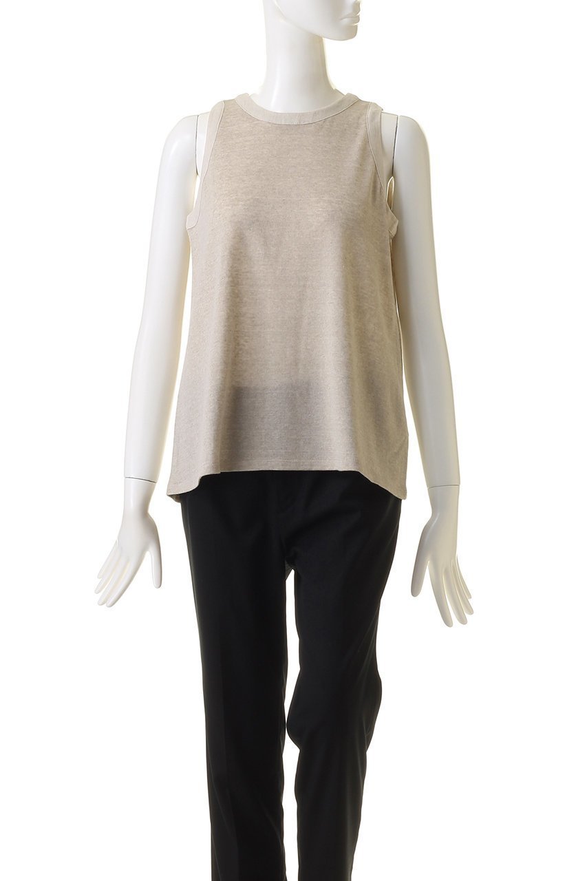 【プリスティン/PRISTINE】のCLプレーティングコンビタンク 人気、トレンドファッション・服の通販 founy(ファニー) ファッション Fashion レディースファッション Fashion for Women トップス・カットソー Cut & Sew Tops キャミソール&ノースリーブ Camisoles & Sleeveless Tops シャツ・ブラウス・オフィスカジュアル Elegant Blouses & Button-Ups ロングTシャツ・Tシャツ Longline T-Shirts & Tees カットソー・ベーシックTシャツ Cut-and-Sewn Tops / Stretch Tees & Basics キャミソール Camisole, Spaghetti Strap Top サマー Summer, Summer Style シンプル Simple, Minimal タンク Tank Top, Sleeveless Top リネン Linen, Linen Fabric 夏 Summer other-2|ID: prp329100003374244 ipo3291000000032853936