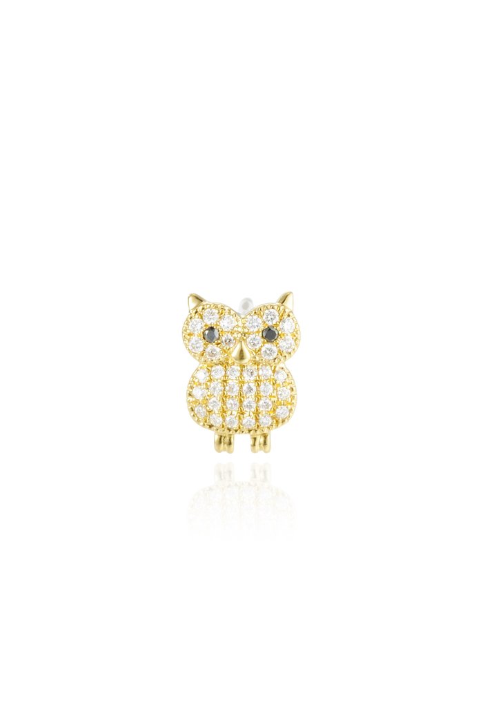 【ビジュードエム/Bijou de M】の【受注生産】フクロウピアス(片耳用) インテリア・キッズ・メンズ・レディースファッション・服の通販 founy(ファニー) https://founy.com/ ファッション Fashion レディースファッション WOMEN ジュエリー Jewelry リング Rings イヤリング Earrings イヤリング Earrings 片耳 One Ear |ID: prp329100003374255 ipo3291000000030963560