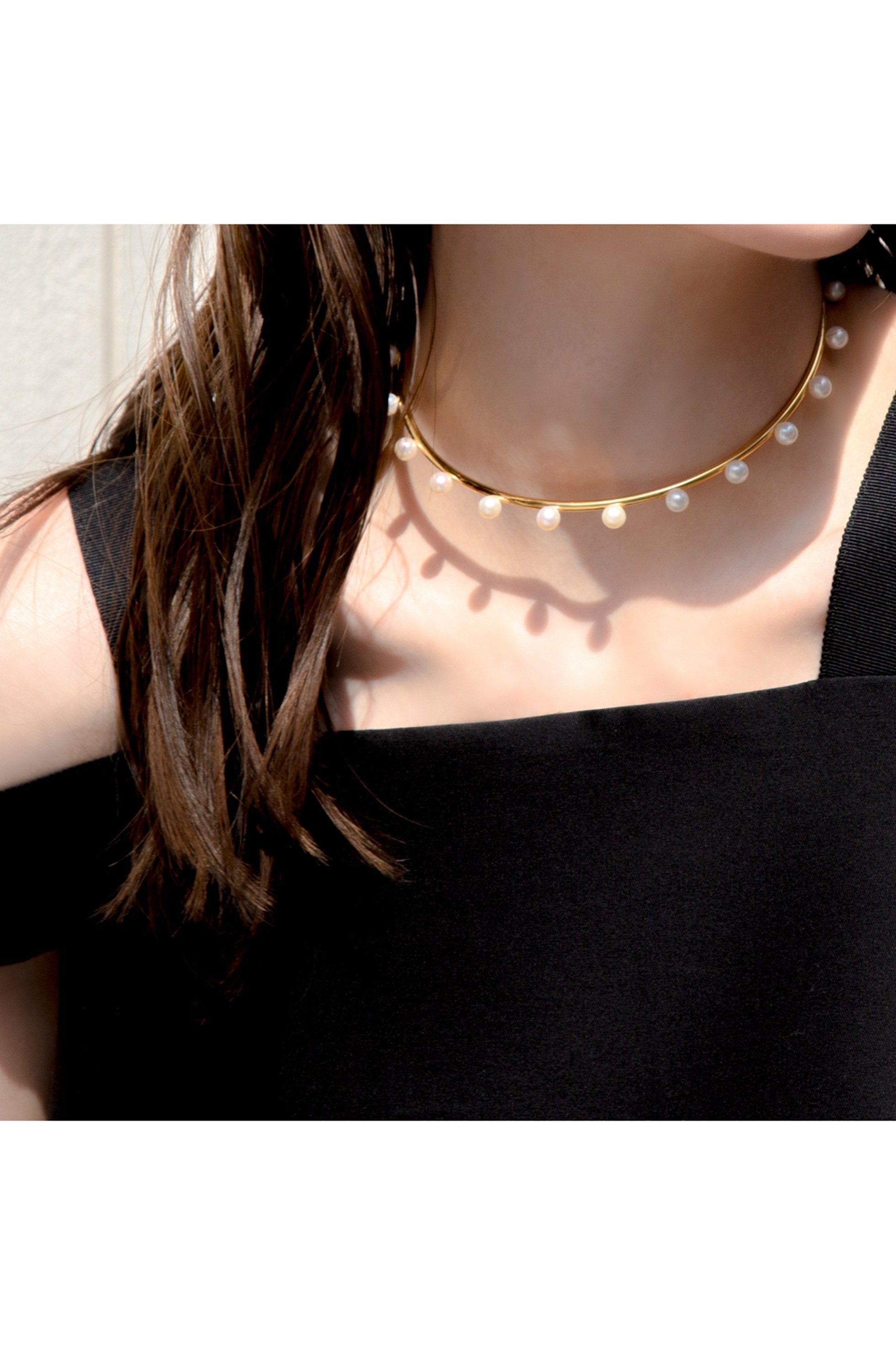 【ビジュードエム/Bijou de M】のパールチョーカー 人気、トレンドファッション・服の通販 founy(ファニー) 　ファッション　Fashion　レディースファッション　Fashion for Women　ジュエリー　Jewelry　ネックレス　Necklaces & Pendants　おすすめ　Recommended / Our Picks　チェーン　Chain, Chain Strap　ネックレス　Necklace, Pendant Necklace　other-4|ID: prp329100003374259 ipo3291000000036178195