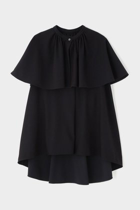 【ル フィル/LE PHIL】の2WAYツイルケープブラウス 人気、トレンドファッション・服の通販 founy(ファニー) ファッション Fashion レディースファッション WOMEN トップス・カットソー Tops/Tshirt シャツ/ブラウス Shirts/Blouses コンパクト Compact ショート Short ストレッチ Stretch スリーブ Sleeve セットアップ Set Up ツイル Twill トレンド Trend ドレープ Drape ノースリーブ No Sleeve バランス Balance ベーシック Basic エレガント 上品 Elegant |ID:prp329100003377157