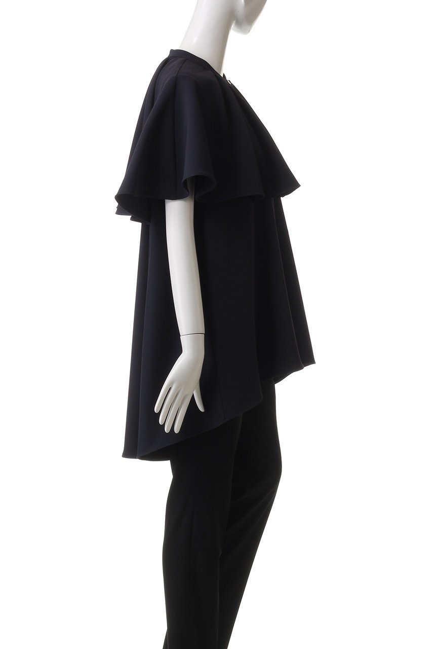 【ル フィル/LE PHIL】の2WAYツイルケープブラウス 人気、トレンドファッション・服の通販 founy(ファニー) 　ファッション　Fashion　レディースファッション　Fashion for Women　トップス・カットソー　Cut & Sew Tops　シャツ・ブラウス・オフィスカジュアル　Elegant Blouses & Button-Ups　コンパクト　Compact, Small Size　ショート　Short, Short Length　ストレッチ　Stretch, Stretchy Fabric　スリーブ　Sleeve, Long Sleeve / Short Sleeve　セットアップ　Set-Up, Coordinated Outfit　ツイル　Twist, Twisted Detail　トレンド　Trend, Trending Now　ドレープ　Drape, Draping Fabric　ノースリーブ　Sleeveless, No-Sleeve　バランス　Balance, Style Balance　ベーシック　Basic, Essential　エレガント 上品　Elegant　other-3|ID: prp329100003377157 ipo3291000000032873951
