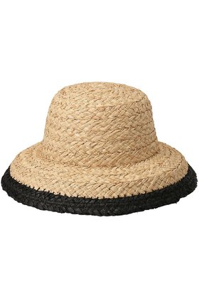 【メゾンスペシャル/MAISON SPECIAL】 【La Maison de Lyllis】LUNAR人気、トレンドファッション・服の通販 founy(ファニー) ファッション Fashion レディースファッション WOMEN 帽子 Hats ティアードワンピース デニム ラフィア ワンポイント 帽子 |ID:prp329100003377163
