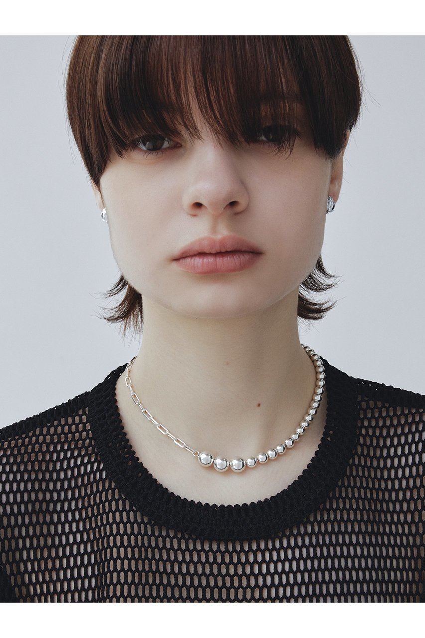 【クイップ クエイント/quip queint】のbowling asymmetry ネックレス 人気、トレンドファッション・服の通販 founy(ファニー) 　ファッション　Fashion　レディースファッション　Fashion for Women　ジュエリー　Jewelry　ネックレス　Necklaces & Pendants　シルバー　Silver, Metallic Silver　チェーン　Chain, Chain Strap　ネックレス　Necklace, Pendant Necklace　ブレスレット　Bracelet, Wristband　other-2|ID: prp329100003377180 ipo3291000000035775334