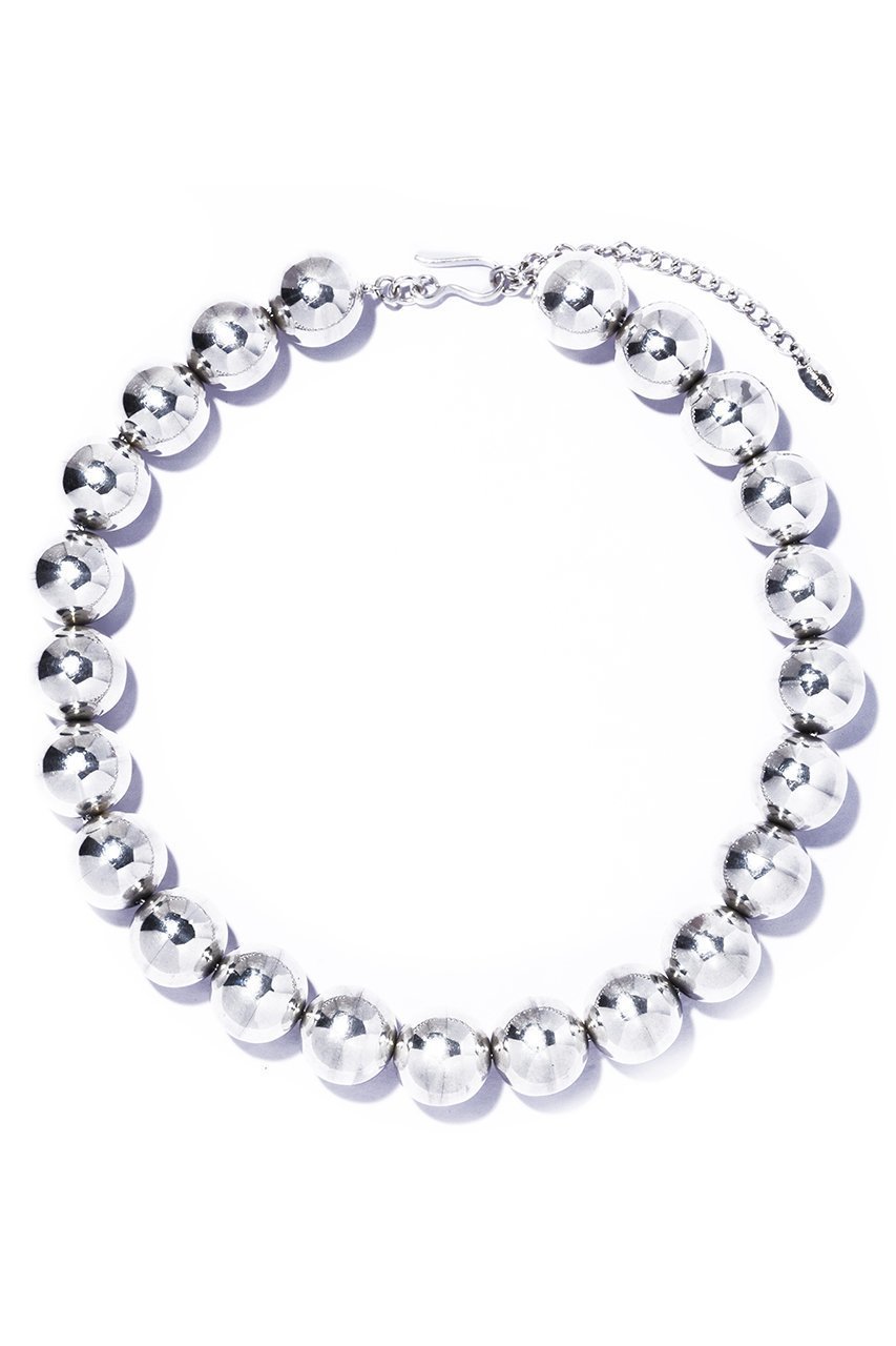 【クイップ クエイント/quip queint】のbowling big ネックレス インテリア・キッズ・メンズ・レディースファッション・服の通販 founy(ファニー) 　ファッション　Fashion　レディースファッション　Fashion for Women　ジュエリー　Jewelry　ネックレス　Necklaces & Pendants　おすすめ　Recommended / Our Picks　シルバー　Silver, Metallic Silver　デニム　Denim, Jeans Material　ネックレス　Necklace, Pendant Necklace　バランス　Balance, Style Balance　モダン　Modern, Contemporary　モノトーン　Monotone, Black and White　シルバー|ID: prp329100003377184 ipo3291000000035726493