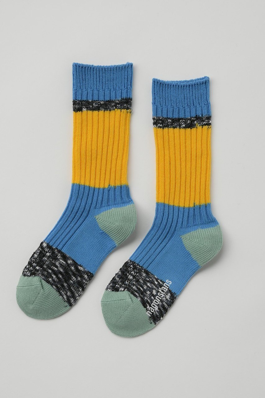 【ナゴンスタンス/nagonstans】のMix melange Socks/ソックス インテリア・キッズ・メンズ・レディースファッション・服の通販 founy(ファニー) 　ファッション　Fashion　レディースファッション　Fashion for Women　ソックス&靴下　Socks & Hosiery　レッグウェア・ストッキング　Legwear & Hosiery　カラフル　Colorful Design　ソックス　Socks, Hosiery　Sky|ID: prp329100003379712 ipo3291000000032863252